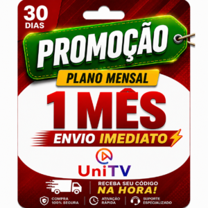 Recarga Unitv Mensal
